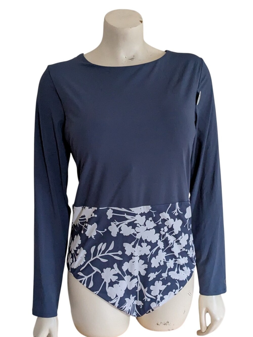 Calia Ardosia Long Sleeve 1 Piece Swimsuit Size 16